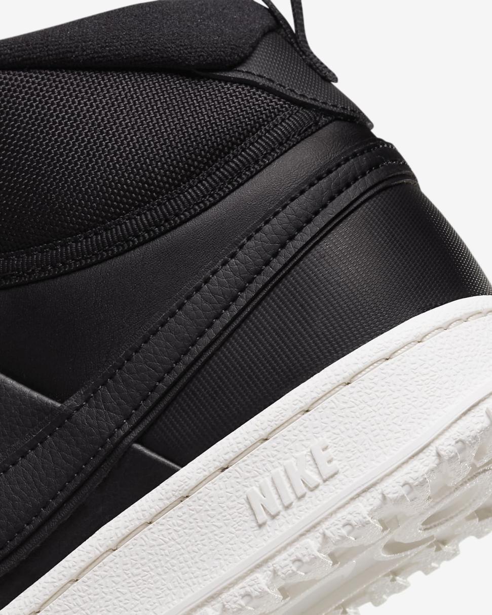 Nike Court Vision Mid Winter Black/Phantom/Black | Mens Nike Lifestyle