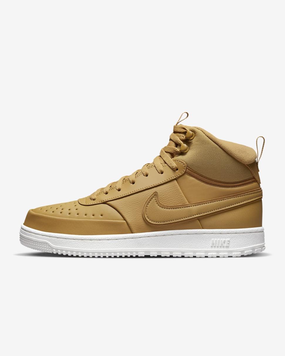 Nike Court Vision Mid Winter Elemental Gold/Sail/Desert Ochre/Elemental Gold | Mens Nike Lifestyle