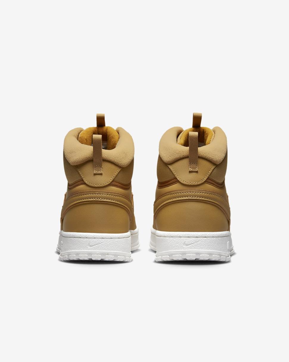 Nike Court Vision Mid Winter Elemental Gold/Sail/Desert Ochre/Elemental Gold | Mens Nike Lifestyle