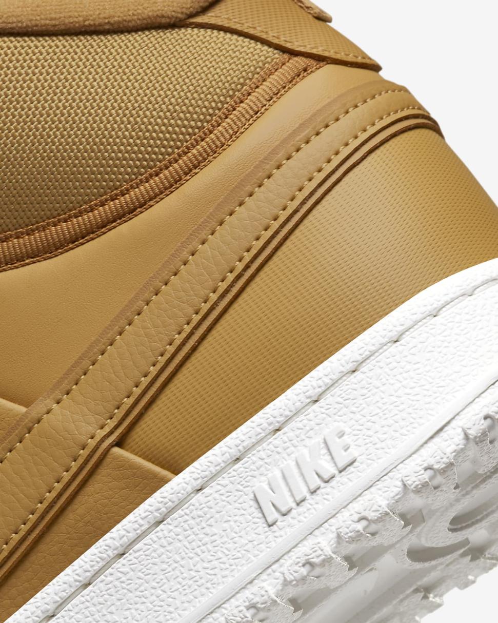 Nike Court Vision Mid Winter Elemental Gold/Sail/Desert Ochre/Elemental Gold | Mens Nike Lifestyle