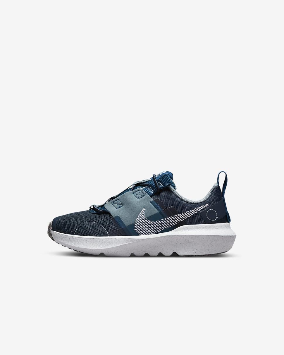 Nike Crater Impact Armory Navy/Marina/Aviator Grey/White | Kids Nike Lifestyle