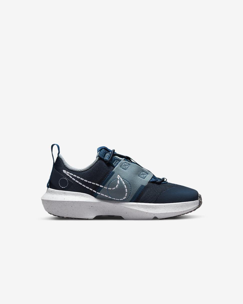 Nike Crater Impact Armory Navy/Marina/Aviator Grey/White | Kids Nike Lifestyle