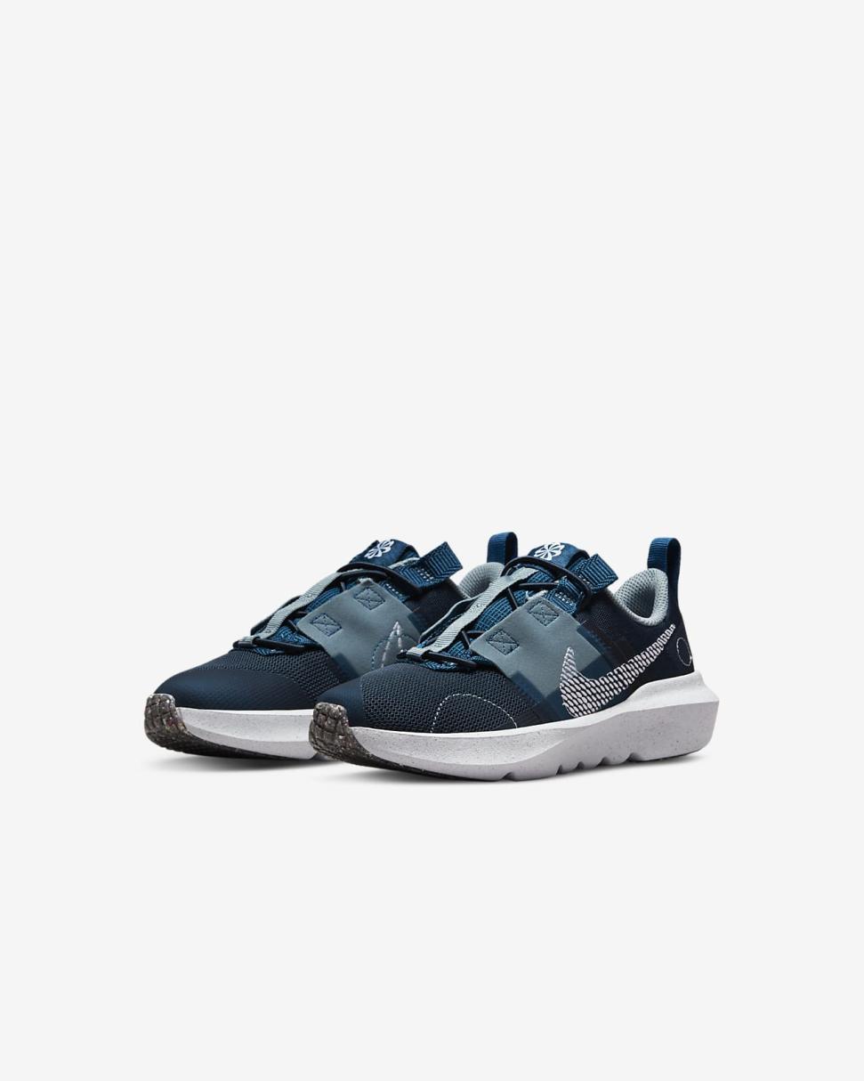 Nike Crater Impact Armory Navy/Marina/Aviator Grey/White | Kids Nike Lifestyle