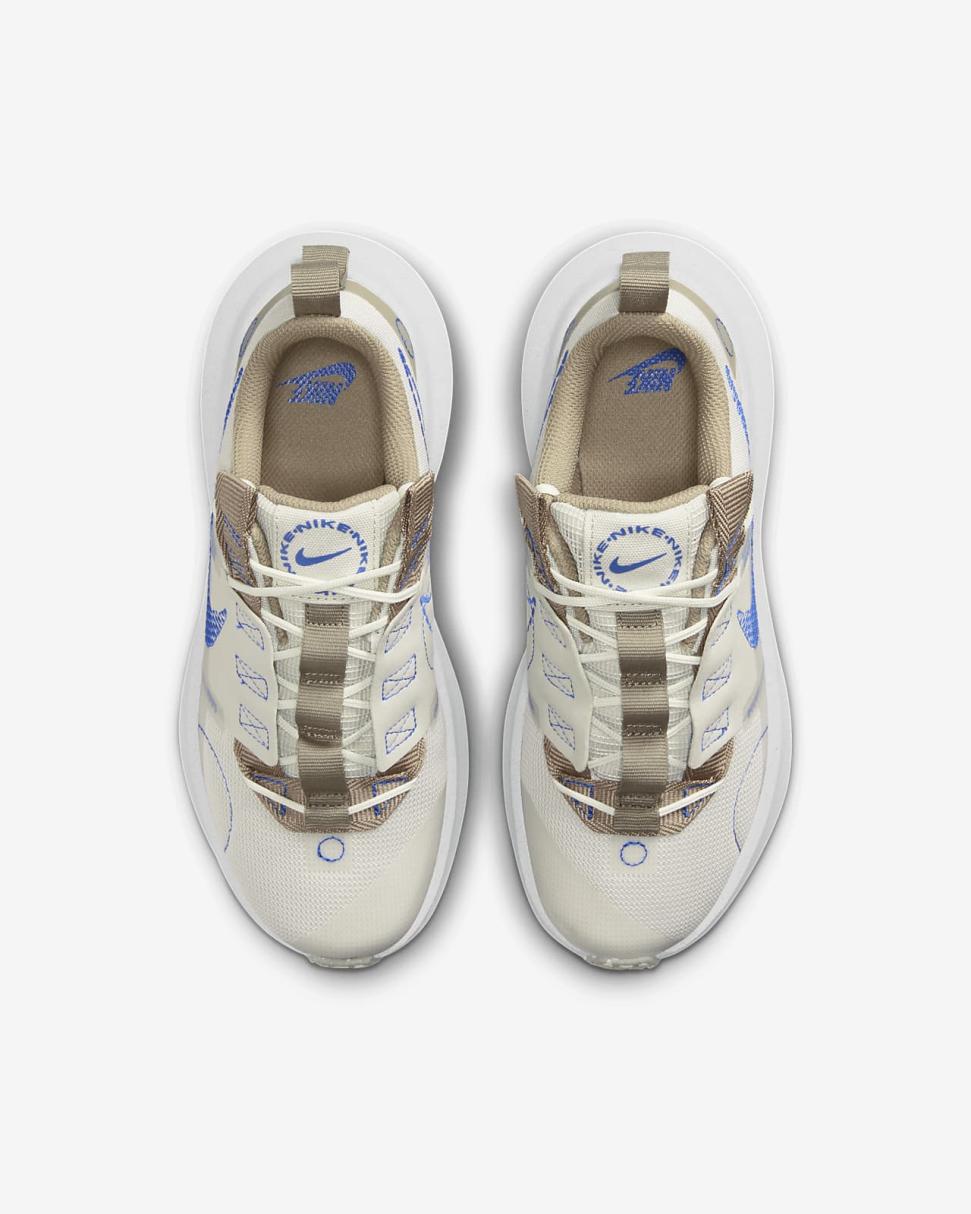 Nike Crater Impact Light Bone/Khaki/White/Racer Blue | Kids Nike Lifestyle