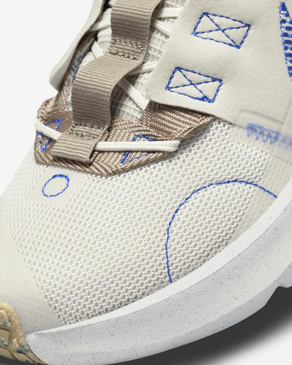 Nike Crater Impact Light Bone/Khaki/White/Racer Blue | Kids Nike Lifestyle