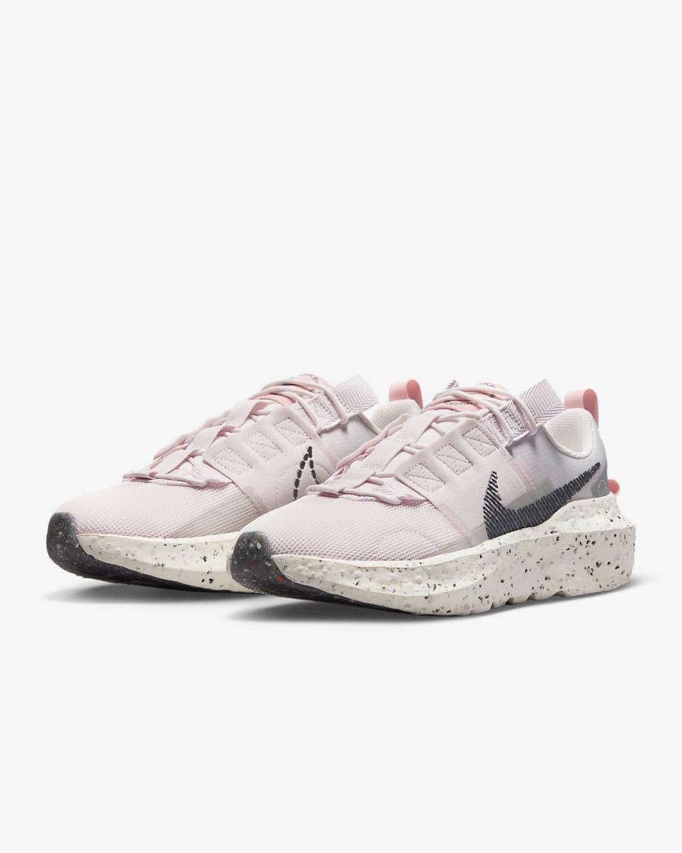 Nike Crater Impact Light Soft Pink/Light Silver/Arctic Orange/Smoke Grey | Womens Nike Lifestyle