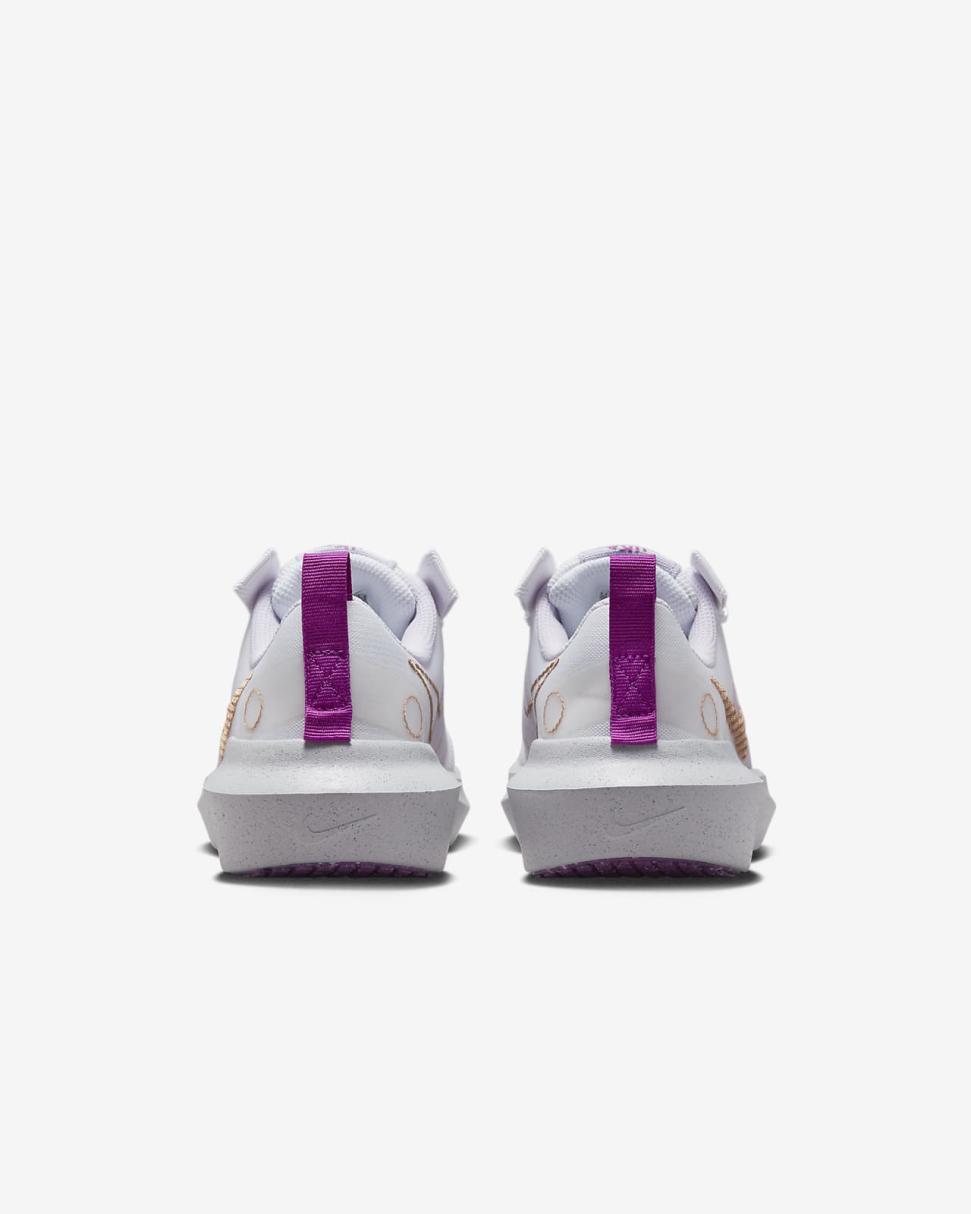 Nike Crater Impact White/Vivid Purple/Violet Frost/Metallic Copper | Kids Nike Lifestyle