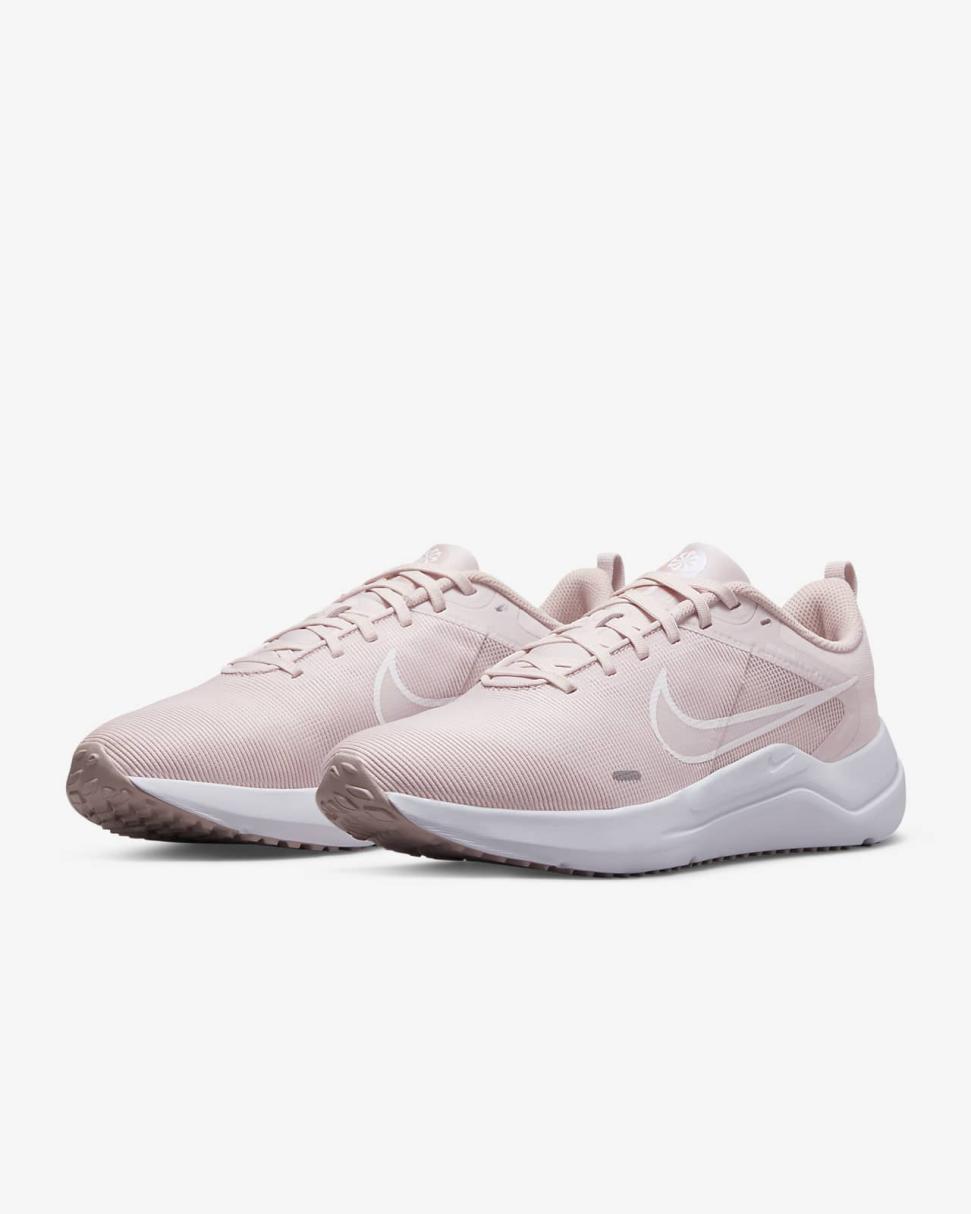 Nike Downshifter 12 Barely Rose/Pink Oxford/White | Womens Nike Running