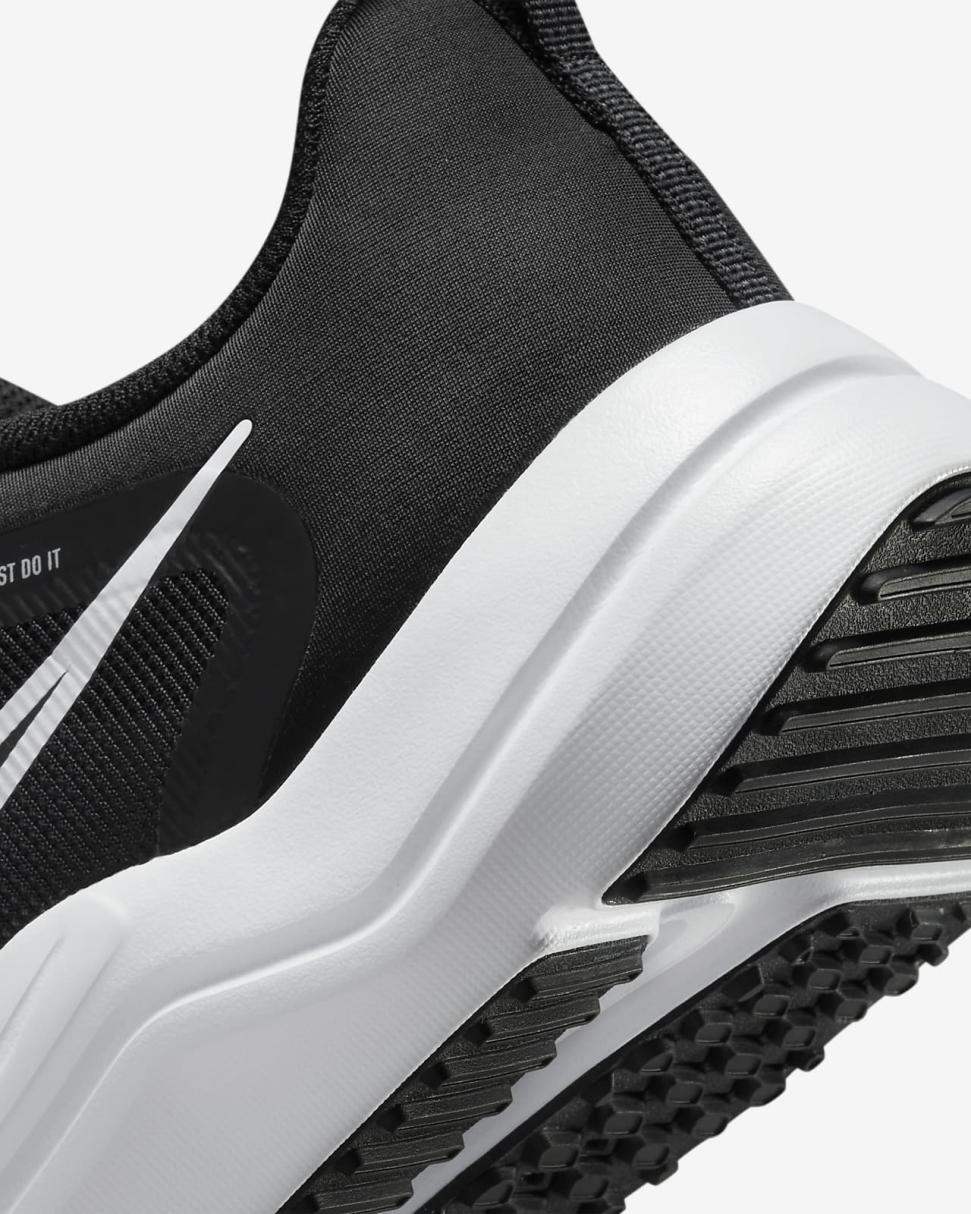 Nike Downshifter 12 Black/Dark Smoke Grey/Pure Platinum/White | Mens Nike Running