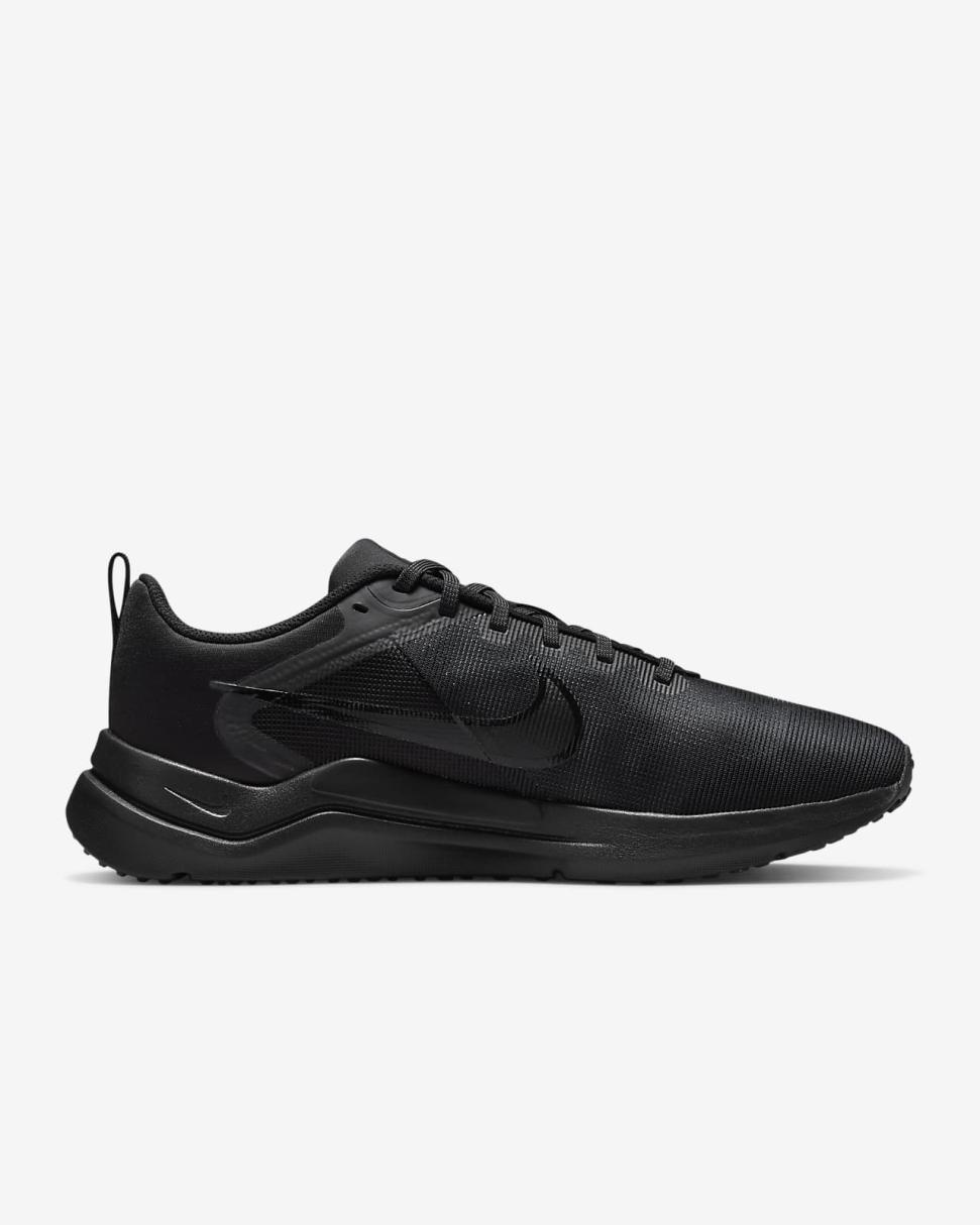 Nike Downshifter 12 Black/Particle Grey/Dark Smoke Grey | Mens Nike First Day Kicks