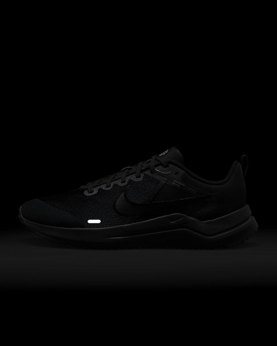 Nike Downshifter 12 Black/Particle Grey/Dark Smoke Grey | Mens Nike First Day Kicks