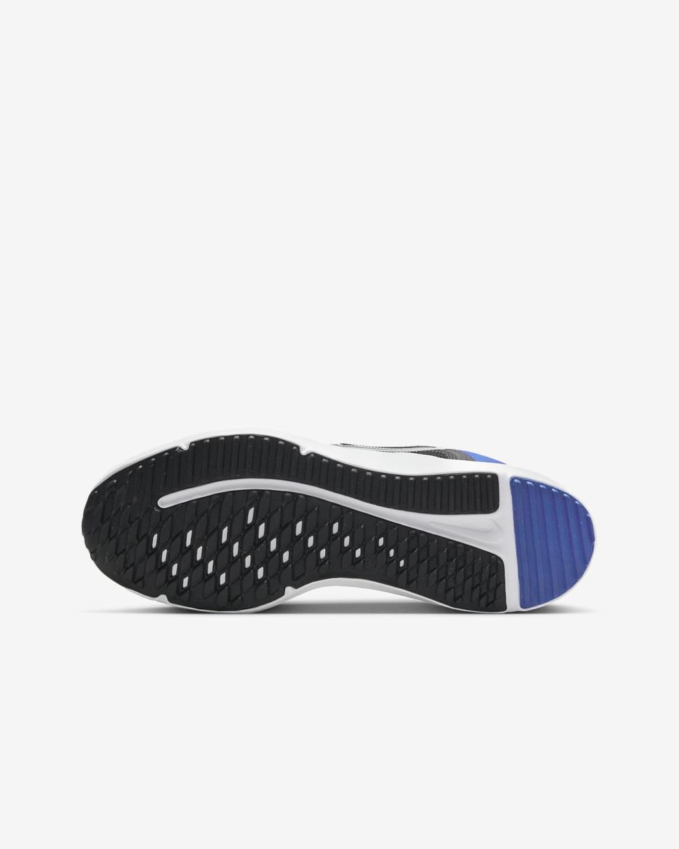 Nike Downshifter 12 Black/Racer Blue/Laser Orange/White | Kids Nike Running