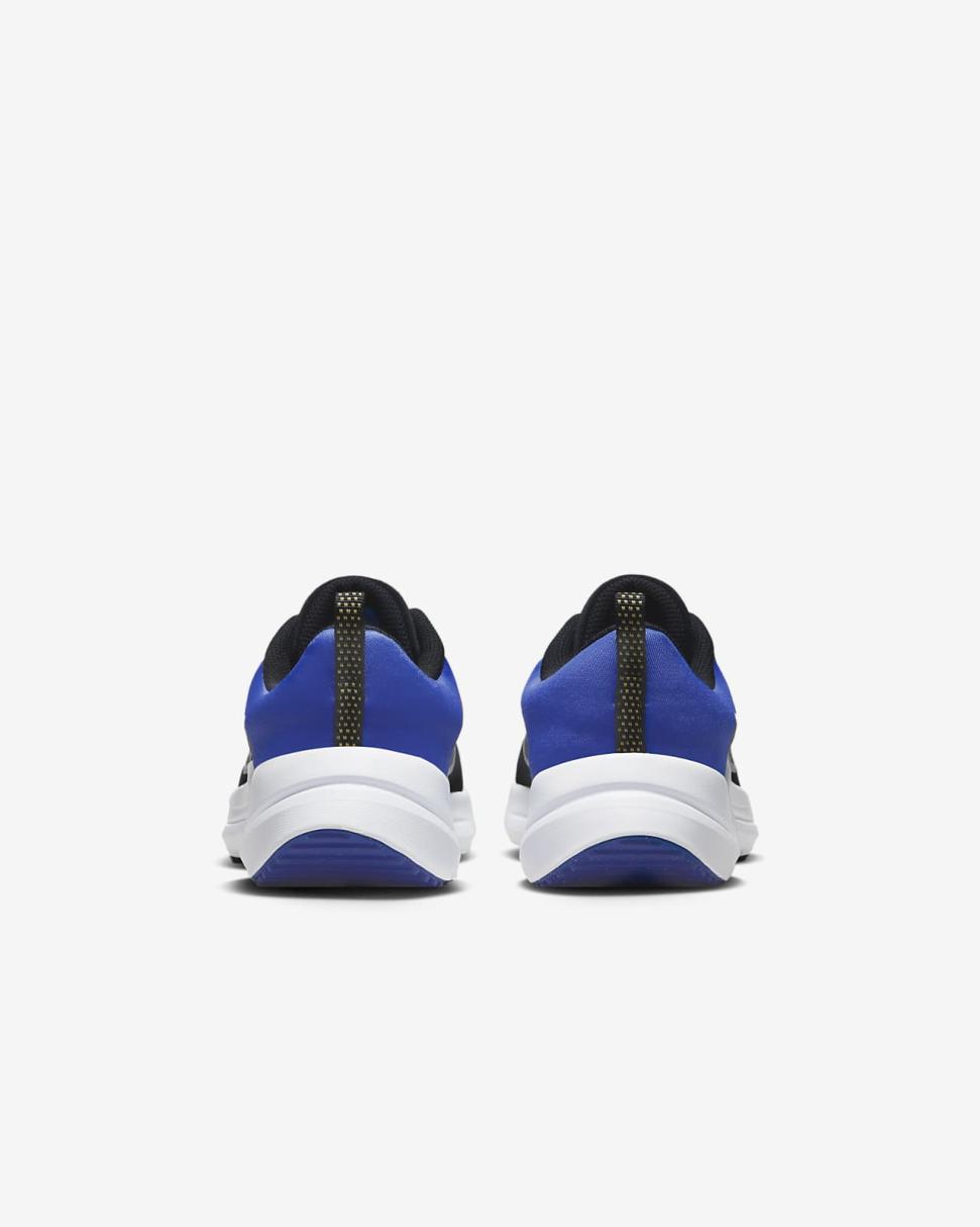 Nike Downshifter 12 Black/Racer Blue/Laser Orange/White | Kids Nike Running