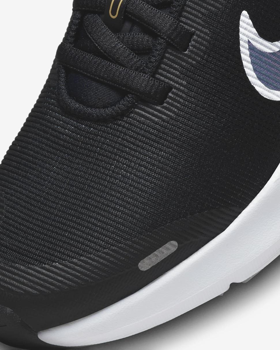 Nike Downshifter 12 Black/Racer Blue/Laser Orange/White | Kids Nike Running