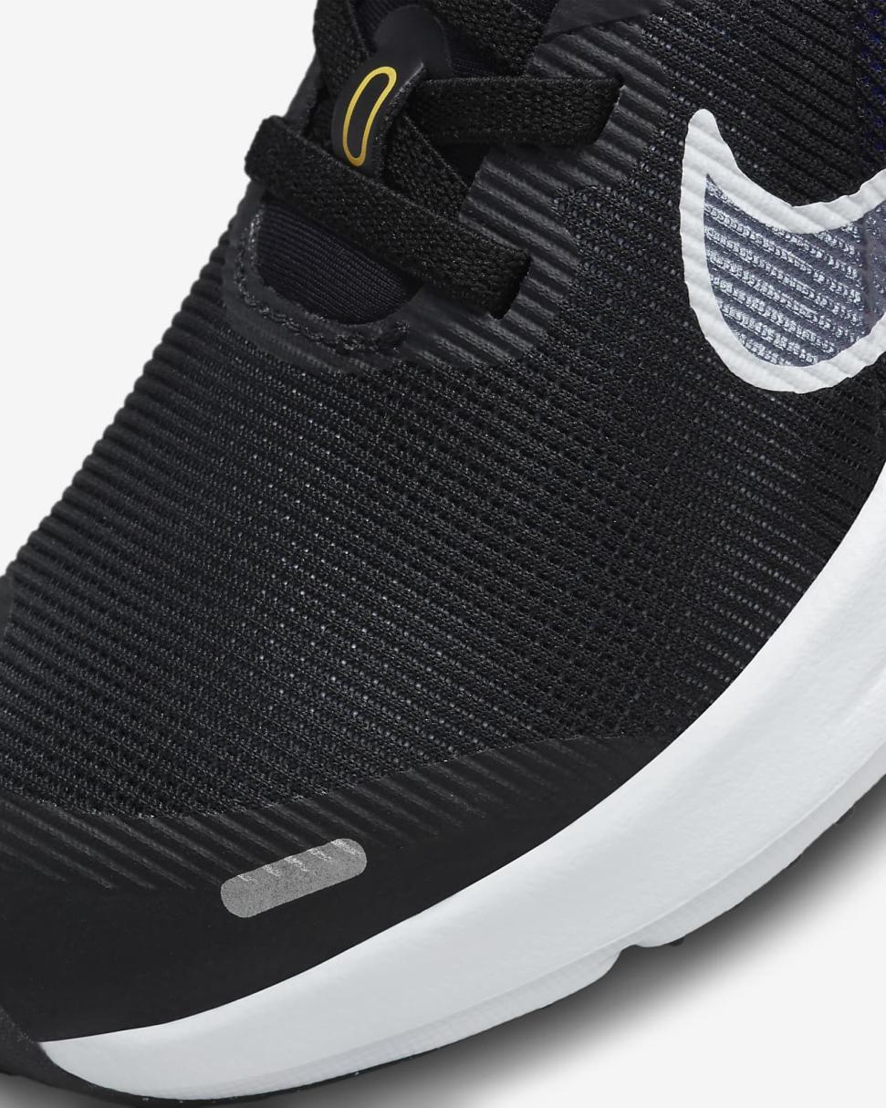 Nike Downshifter 12 Black/Racer Blue/Laser Orange/White | Kids Nike Running