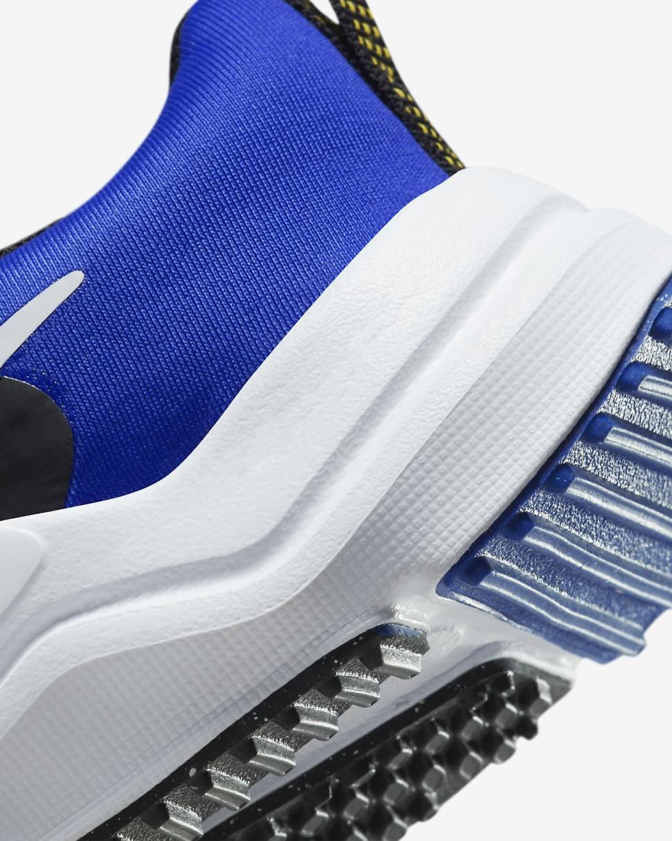 Nike Downshifter 12 Black/Racer Blue/Laser Orange/White | Kids Nike Running