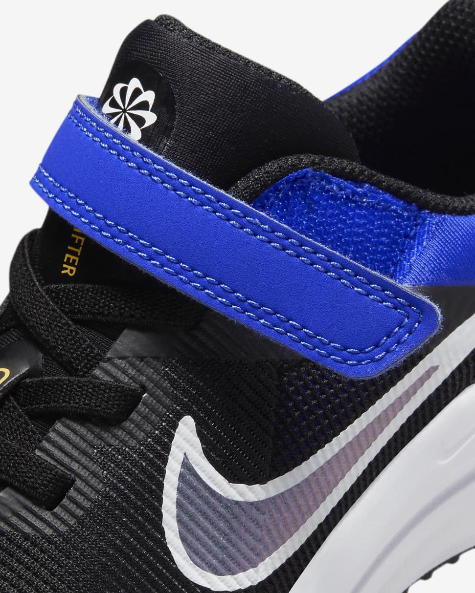 Nike Downshifter 12 Black/Racer Blue/Laser Orange/White | Kids Nike Running