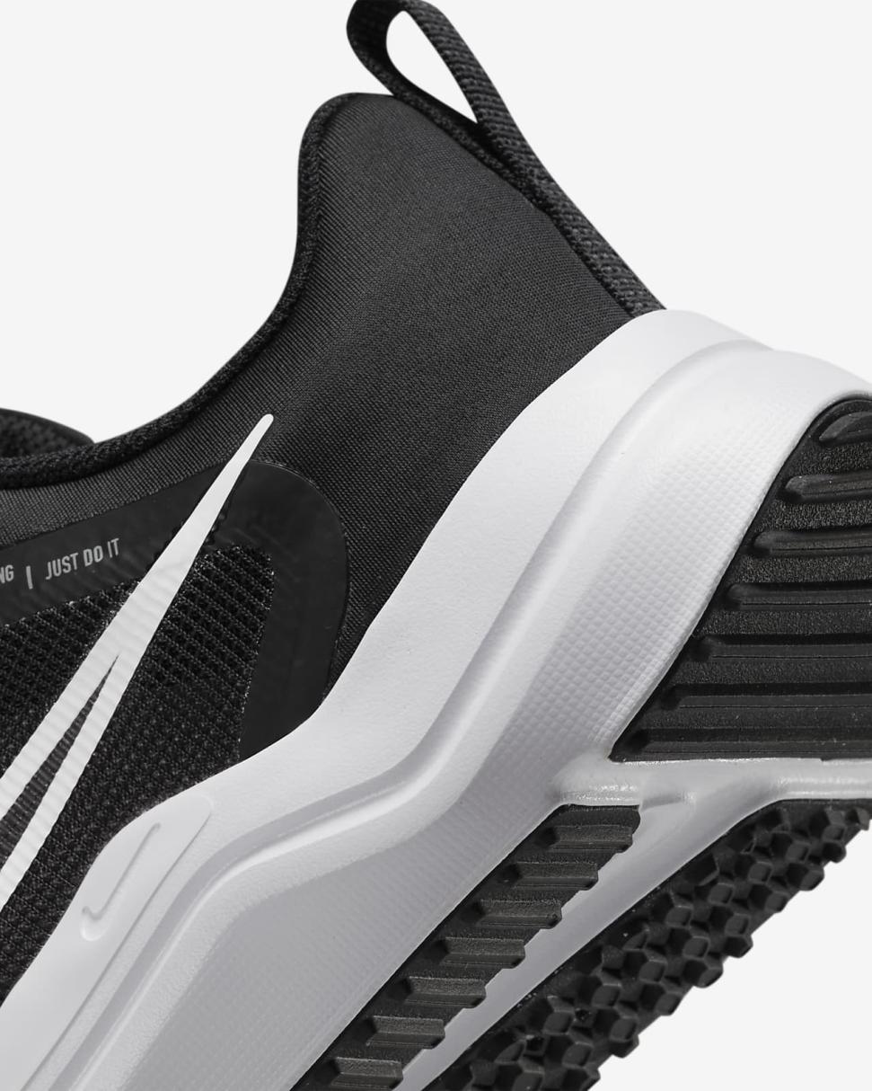 Nike Downshifter 12 Black/Smoke Grey/Pure Platinum/White | Womens Nike Running