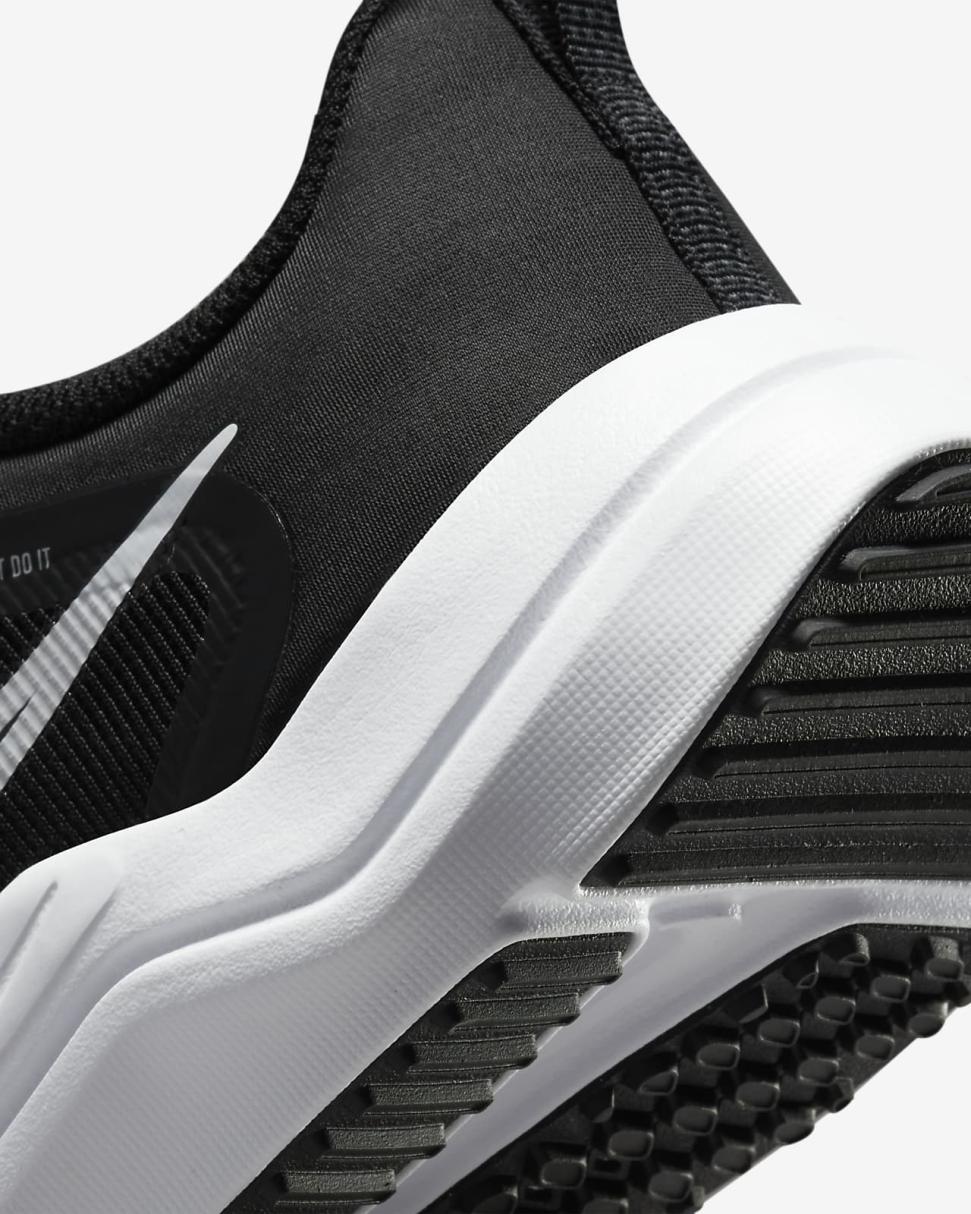 Nike Downshifter 12 Black/Smoke Grey/Pure Platinum/White | Womens Nike Running