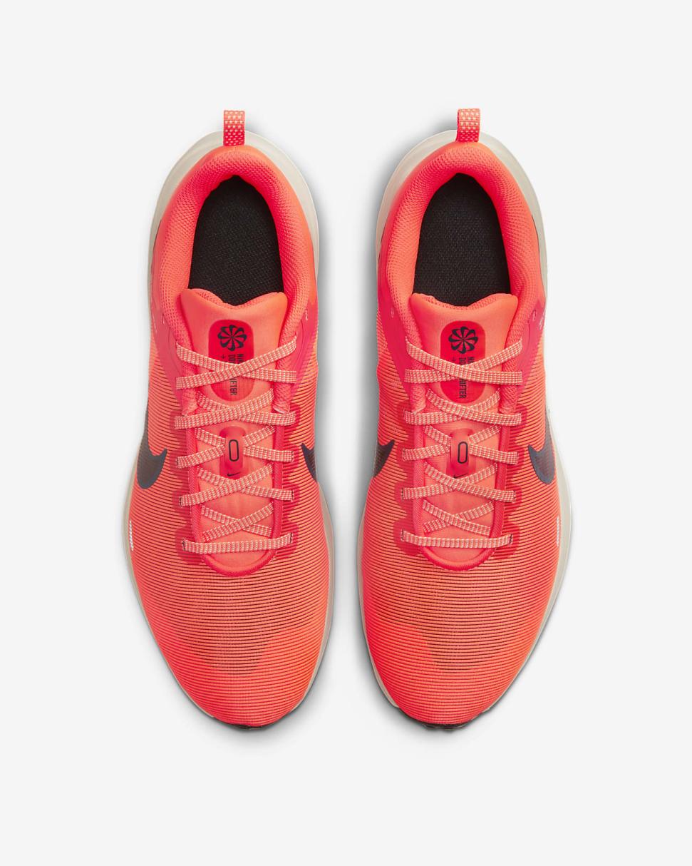 Nike Downshifter 12 Bright Crimson/Light Orewood Brown/University Gold/Obsidian | Mens Nike First Day Kicks