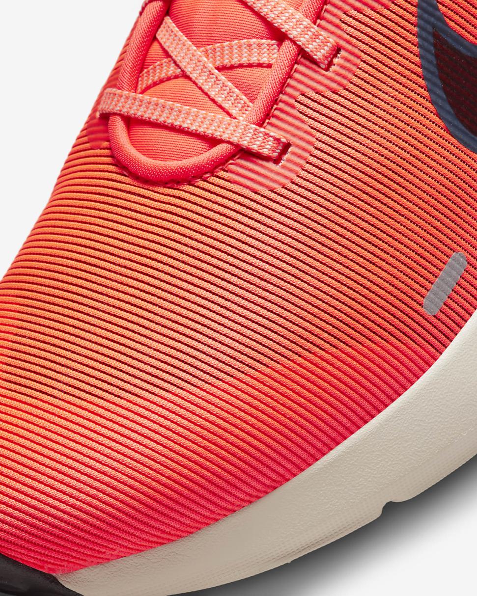 Nike Downshifter 12 Bright Crimson/Light Orewood Brown/University Gold/Obsidian | Mens Nike First Day Kicks