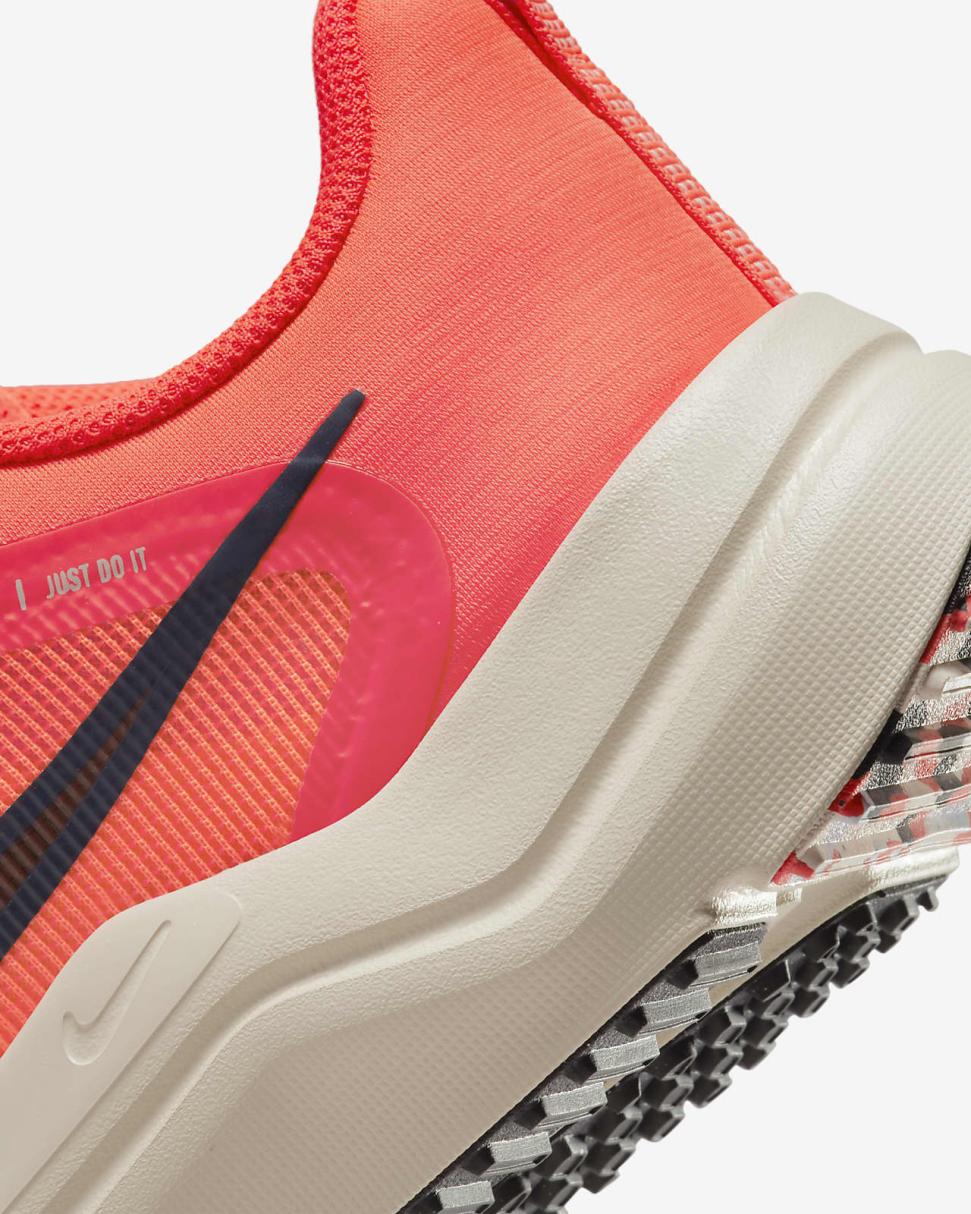 Nike Downshifter 12 Bright Crimson/Light Orewood Brown/University Gold/Obsidian | Mens Nike First Day Kicks