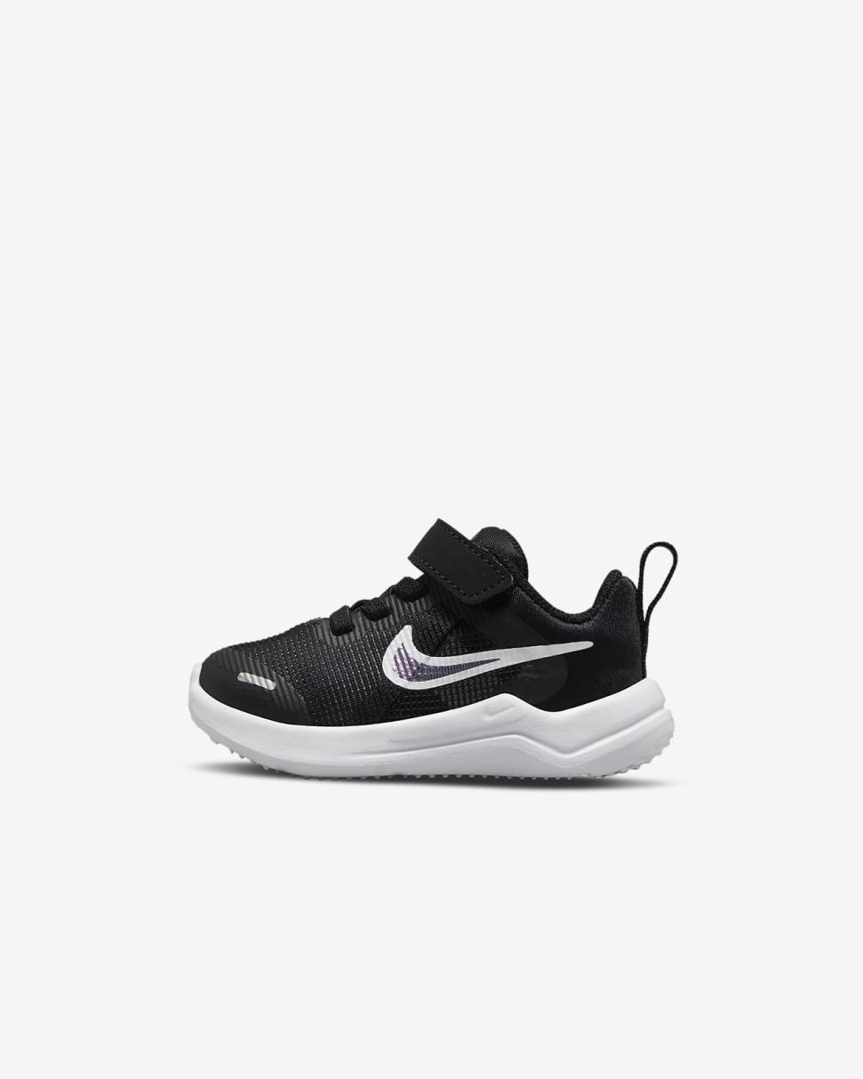 Nike Downshifter 12 Next Nature Black/Dark Smoke Grey/White | Kids Nike Lifestyle