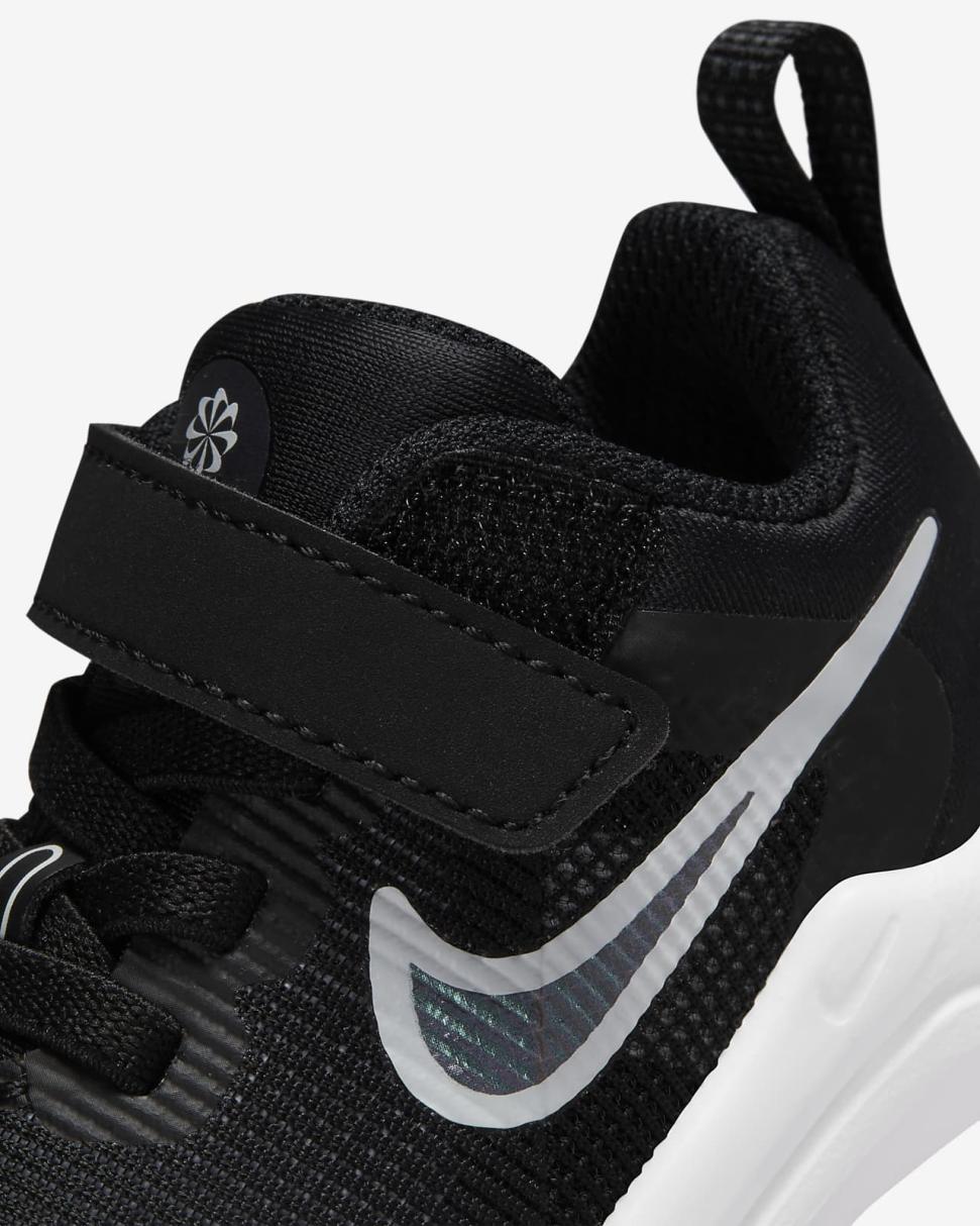 Nike Downshifter 12 Next Nature Black/Dark Smoke Grey/White | Kids Nike Lifestyle