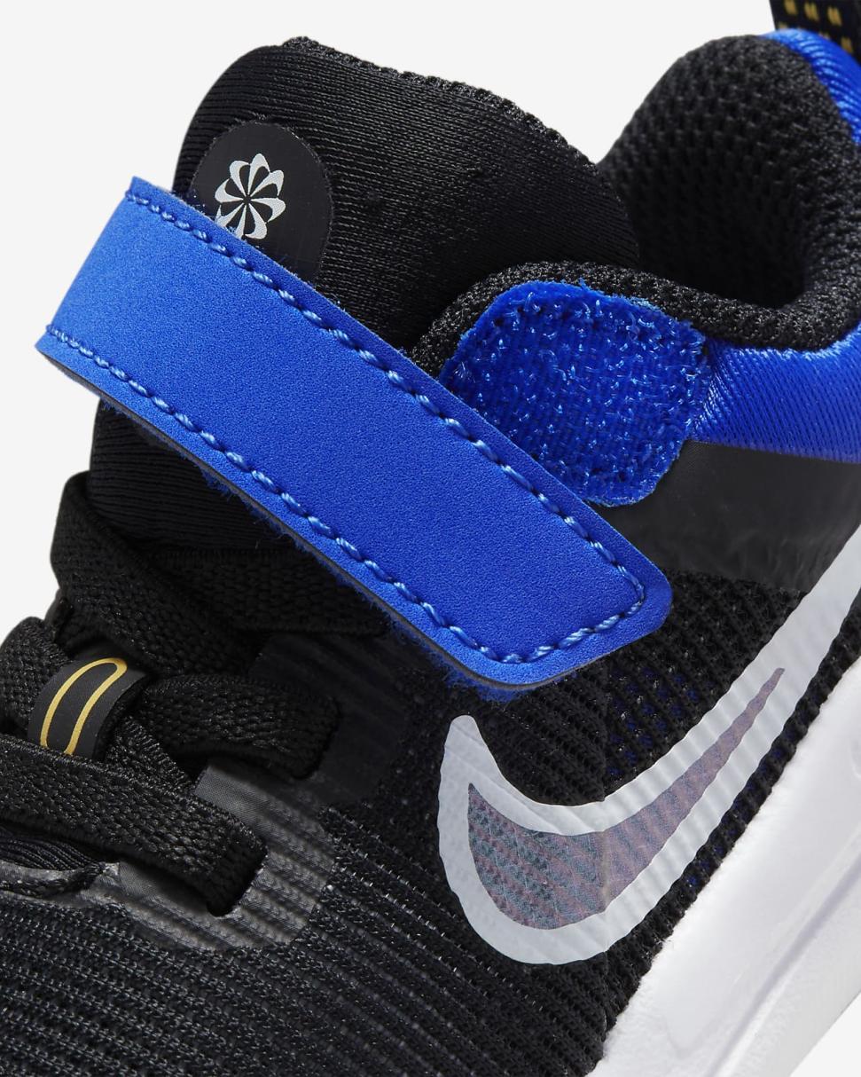 Nike Downshifter 12 Next Nature Black/Racer Blue/Laser Orange/White | Kids Nike Lifestyle