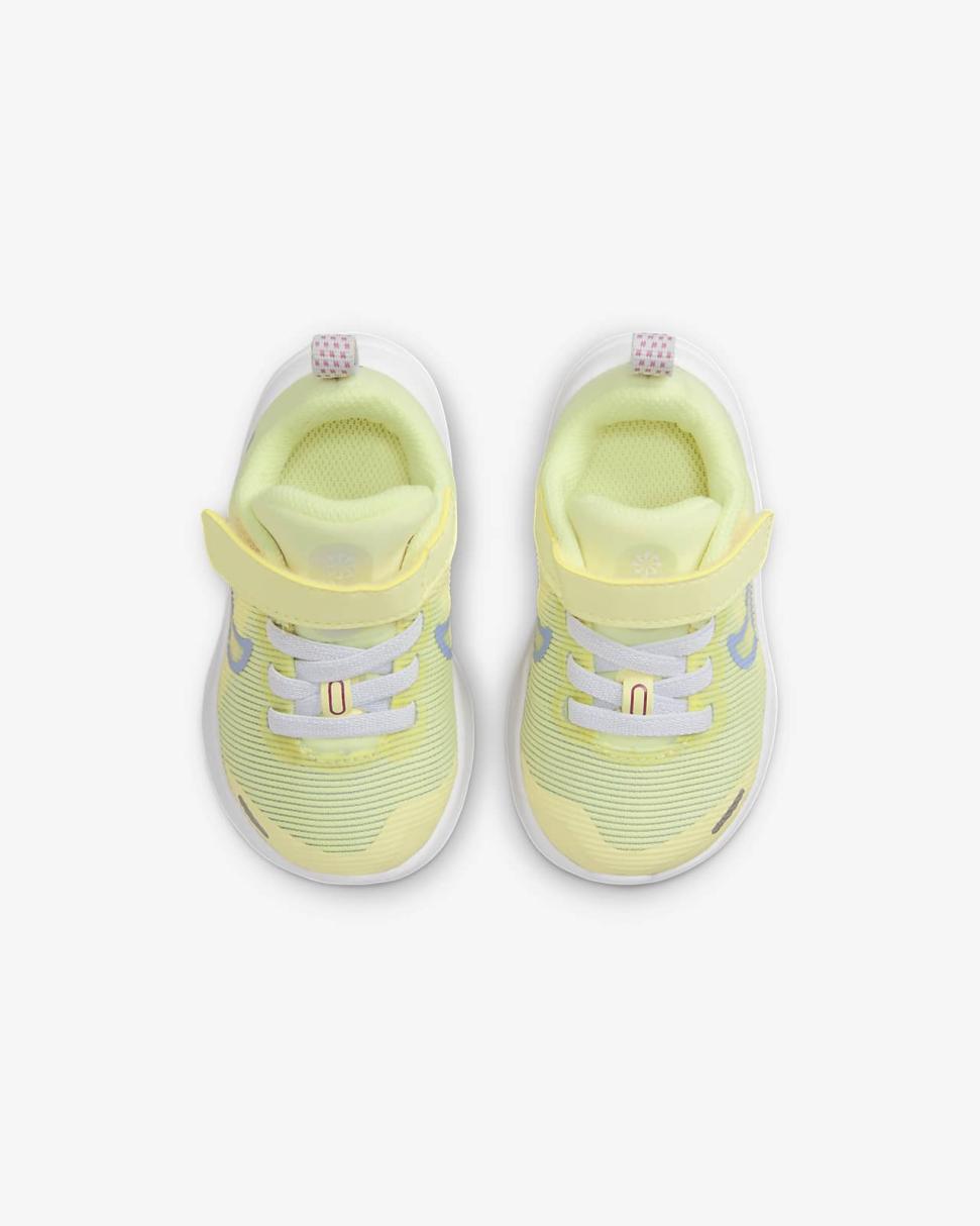 Nike Downshifter 12 Next Nature Citron Tint/Football Grey/Cosmic Fuchsia/Cobalt Bliss | Kids Nike Lifestyle