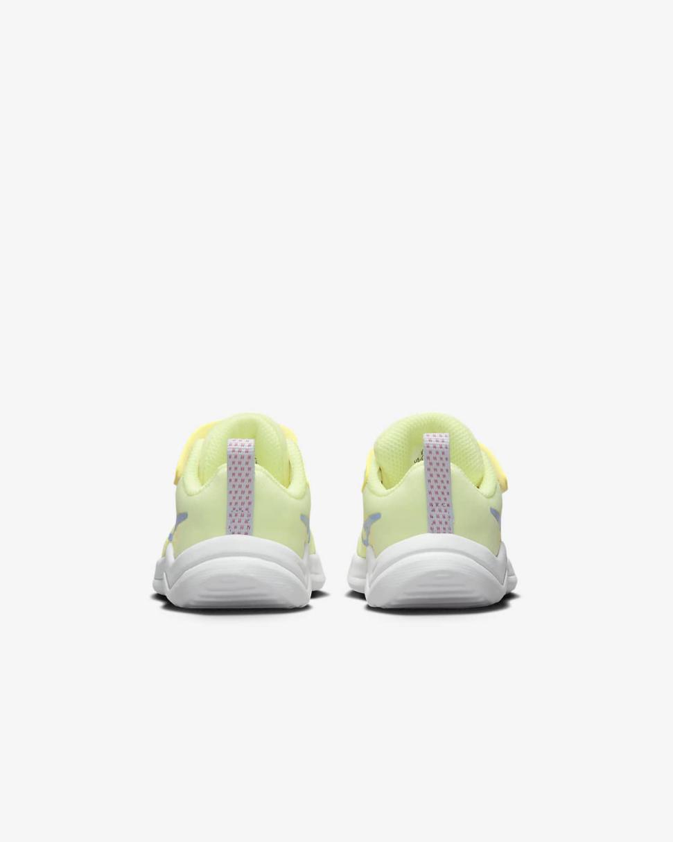 Nike Downshifter 12 Next Nature Citron Tint/Football Grey/Cosmic Fuchsia/Cobalt Bliss | Kids Nike Lifestyle