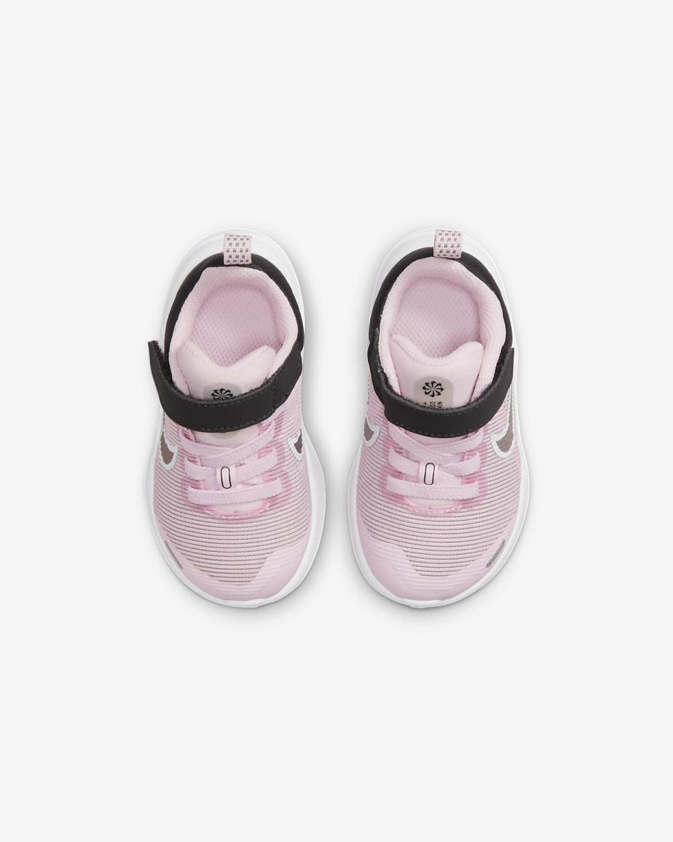 Nike Downshifter 12 Next Nature Pink Foam/Black/Flat Pewter | Kids Nike Lifestyle