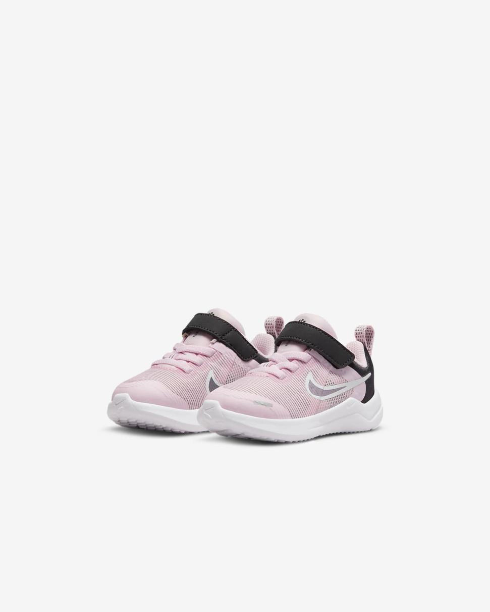 Nike Downshifter 12 Next Nature Pink Foam/Black/Flat Pewter | Kids Nike Lifestyle