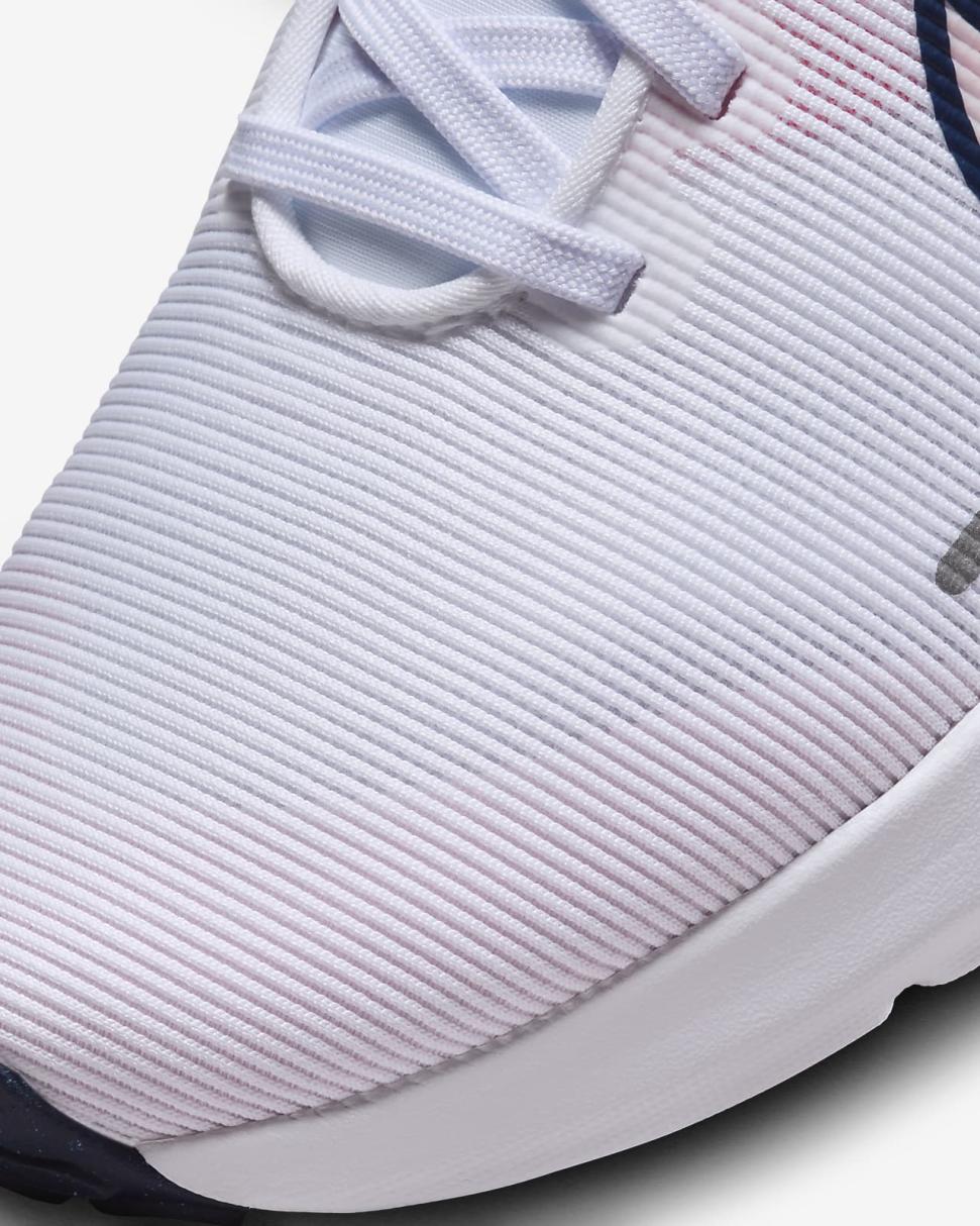 Nike Downshifter 12 Premium White/Pearl Pink/Football Grey/Midnight Navy | Womens Nike Running