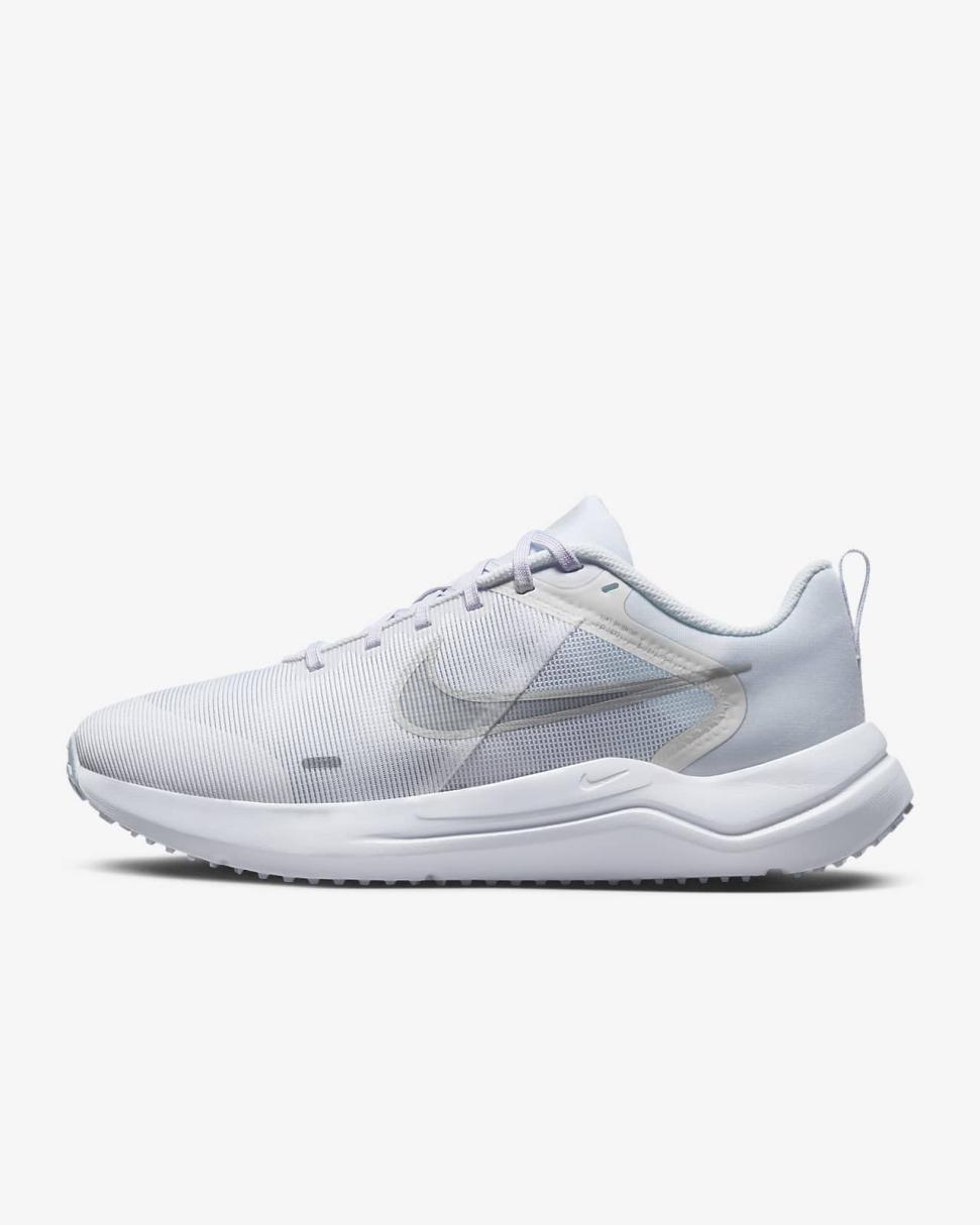 Nike Downshifter 12 White/White/Pure Platinum | Mens Nike Running