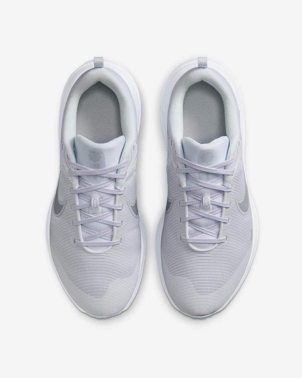 Nike Downshifter 12 White/White/Pure Platinum | Mens Nike Running