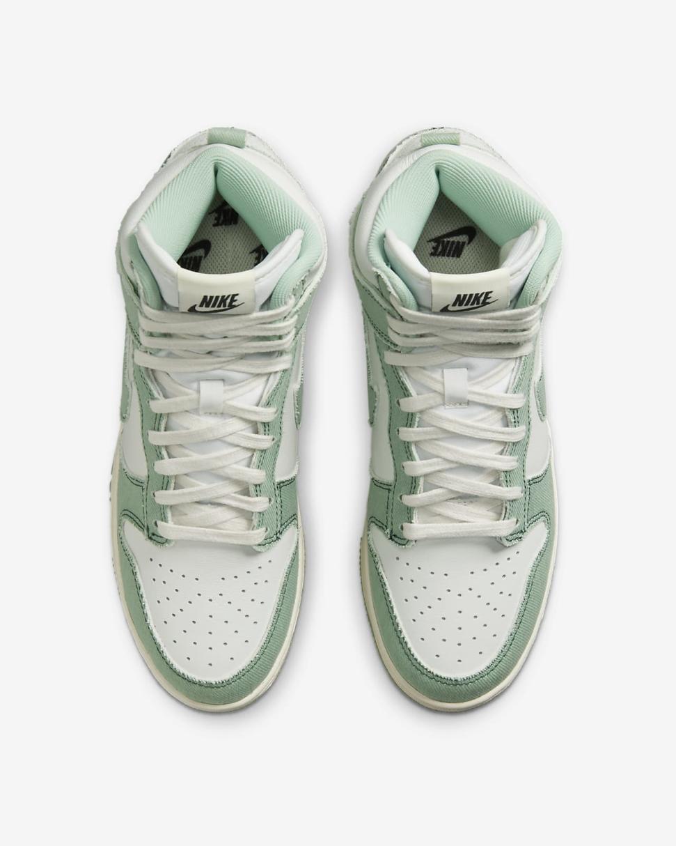 Nike Dunk High 1985 Enamel Green/Summit White/Pro Green/Enamel Green | Womens Nike Lifestyle