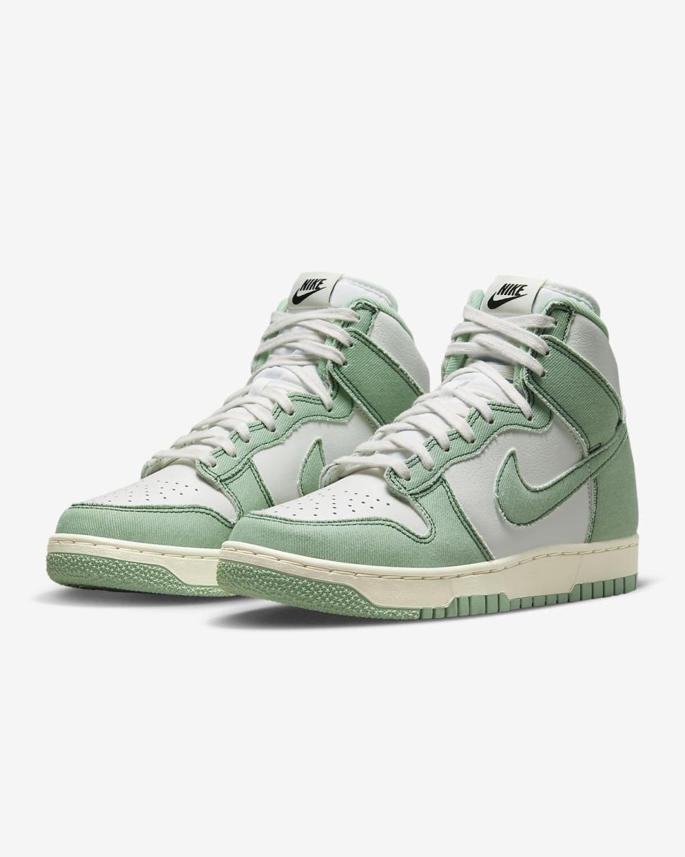 Nike Dunk High 1985 Enamel Green/Summit White/Pro Green/Enamel Green | Womens Nike Lifestyle