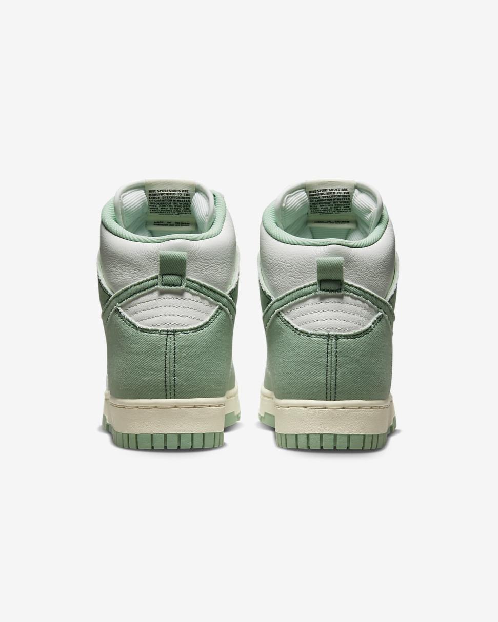 Nike Dunk High 1985 Enamel Green/Summit White/Pro Green/Enamel Green | Womens Nike Lifestyle
