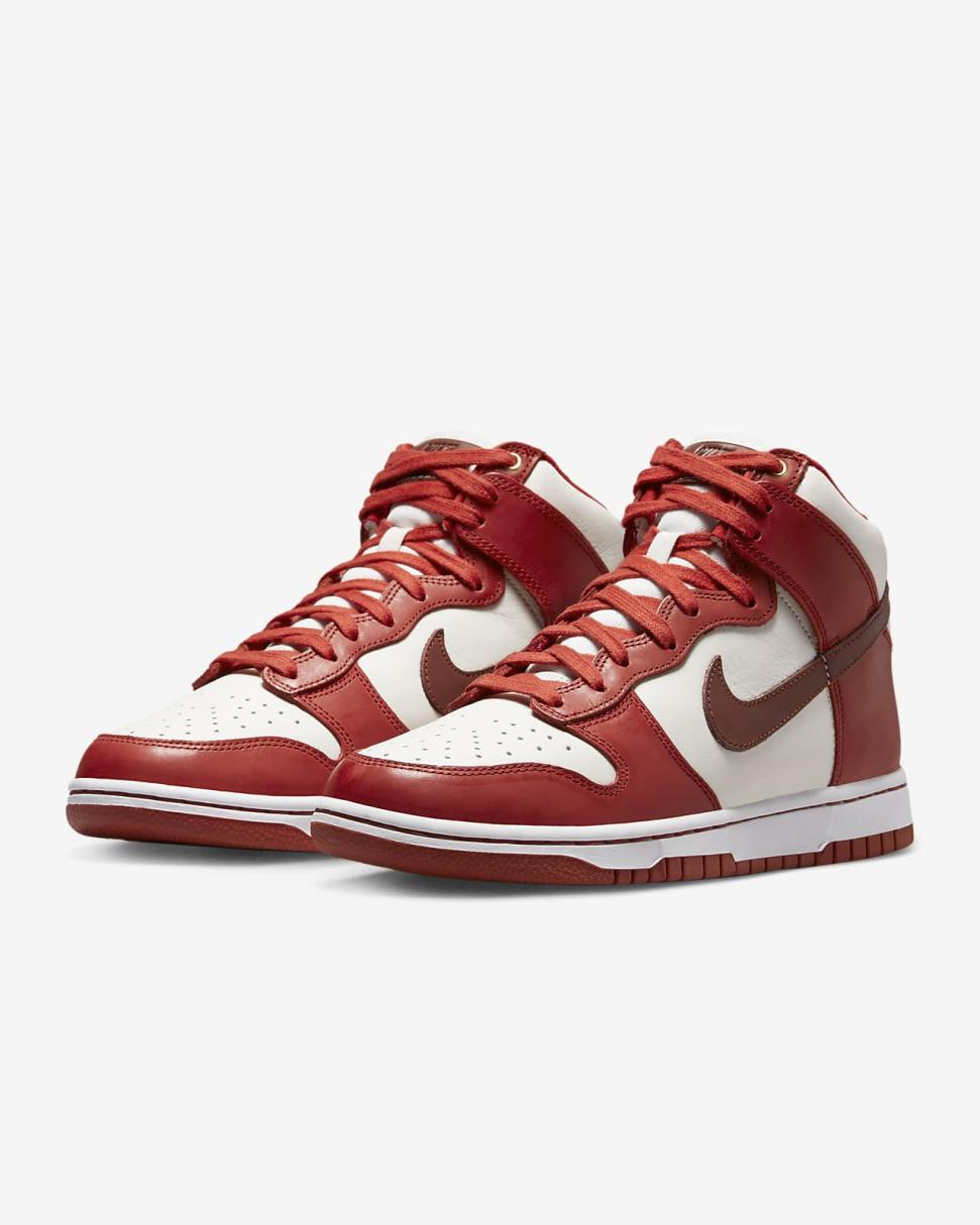 Nike Dunk High 70 Cinnabar/Sail/White/Mars Stone | Womens Nike Lifestyle