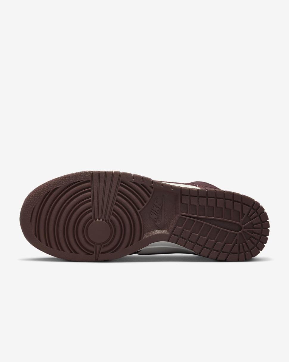 Nike Dunk High Burgundy Crush/Sail/Burgundy Crush | Womens Nike First Day Kicks