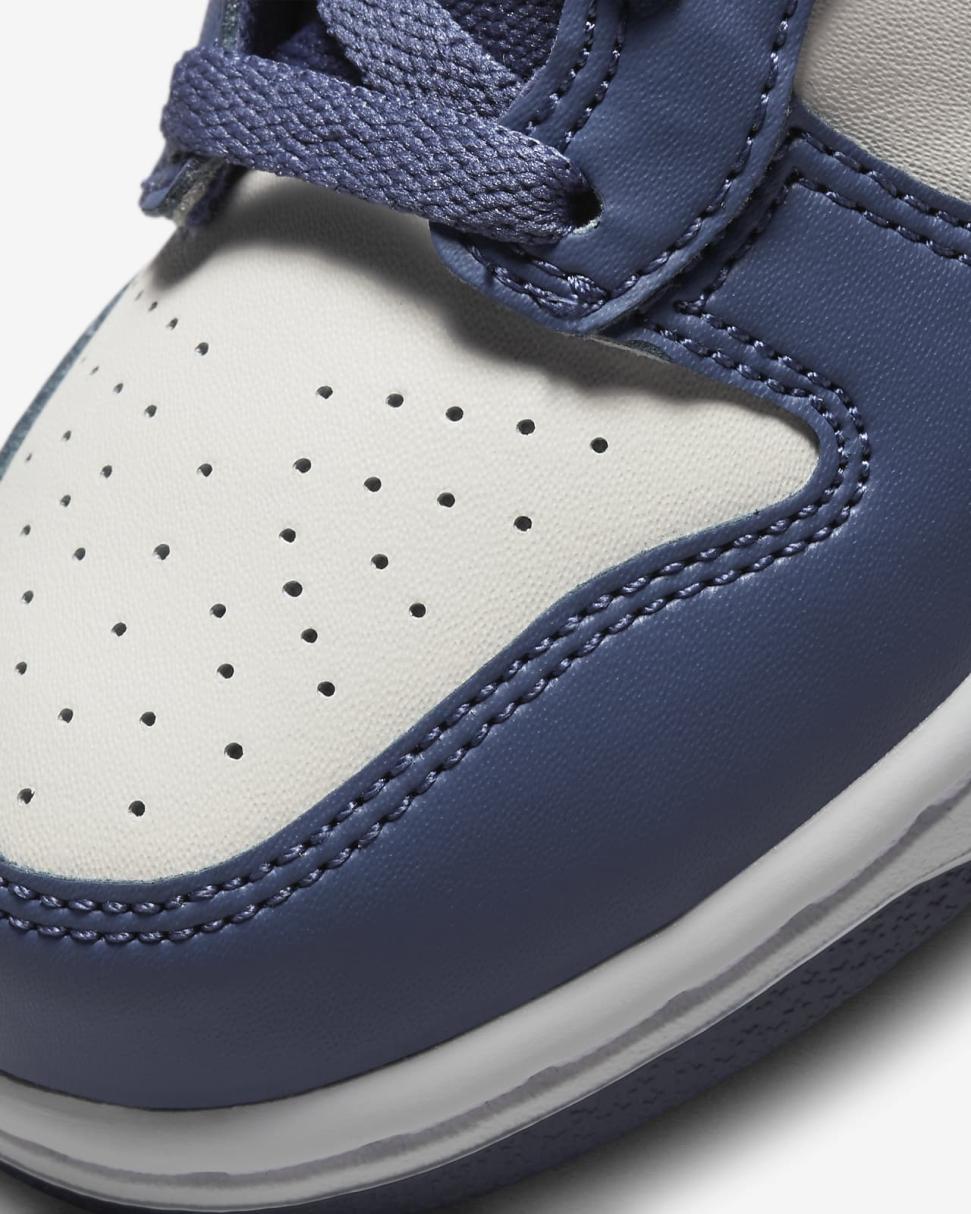 Nike Dunk High Light Bone/Diffused Blue/White/Blue Lightning | Kids Nike Dunks & Blazers