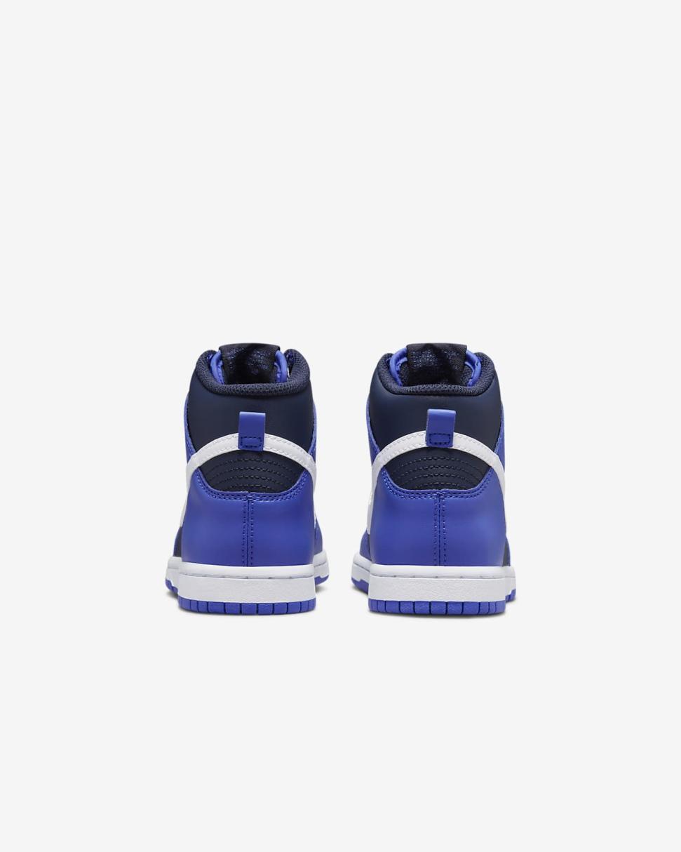 Nike Dunk High Medium Blue/Midnight Navy/White | Kids Nike Lifestyle