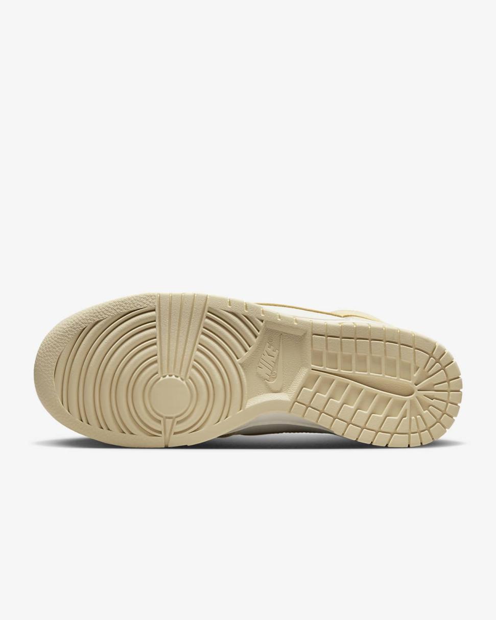 Nike Dunk High Pale Vanilla/Sail/Topaz Gold | Womens Nike First Day Kicks
