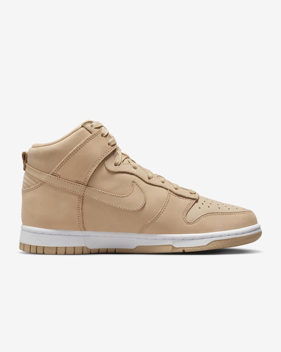 Nike Dunk High Premium Vachetta Tan/White/Vachetta Tan | Womens Nike Lifestyle