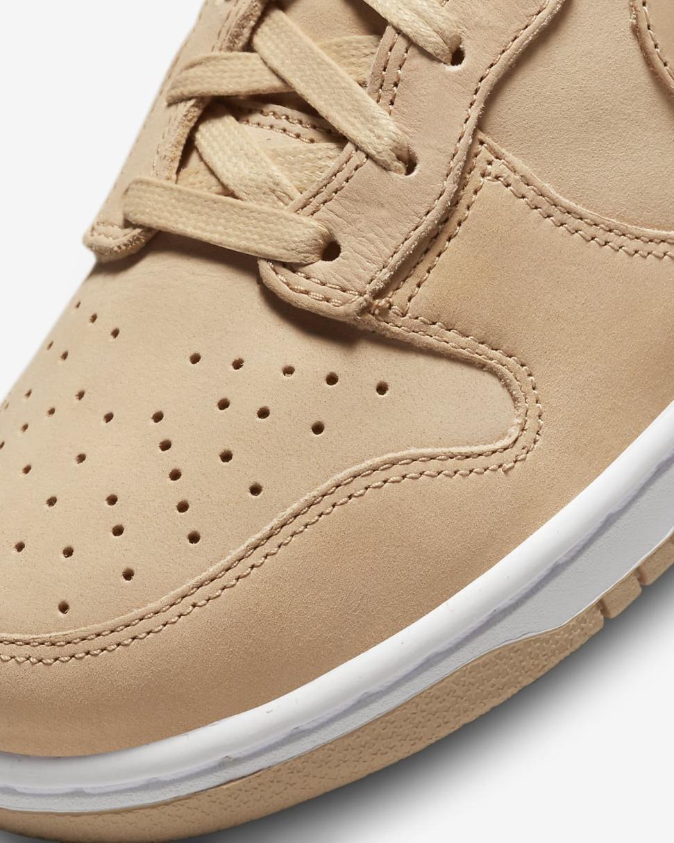 Nike Dunk High Premium Vachetta Tan/White/Vachetta Tan | Womens Nike Lifestyle