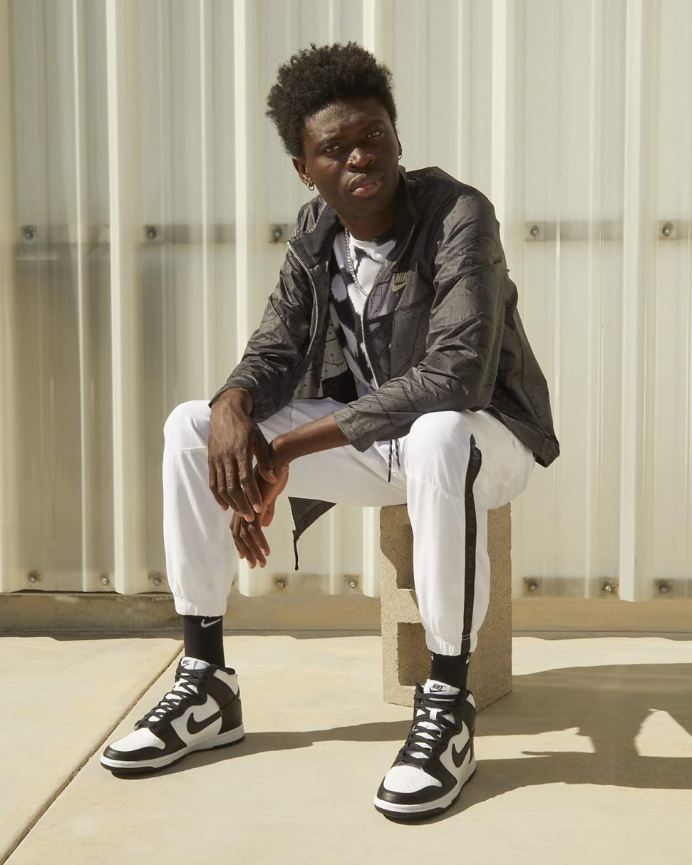 Nike Dunk High Retro White/Total Orange/Black | Mens Nike Lifestyle