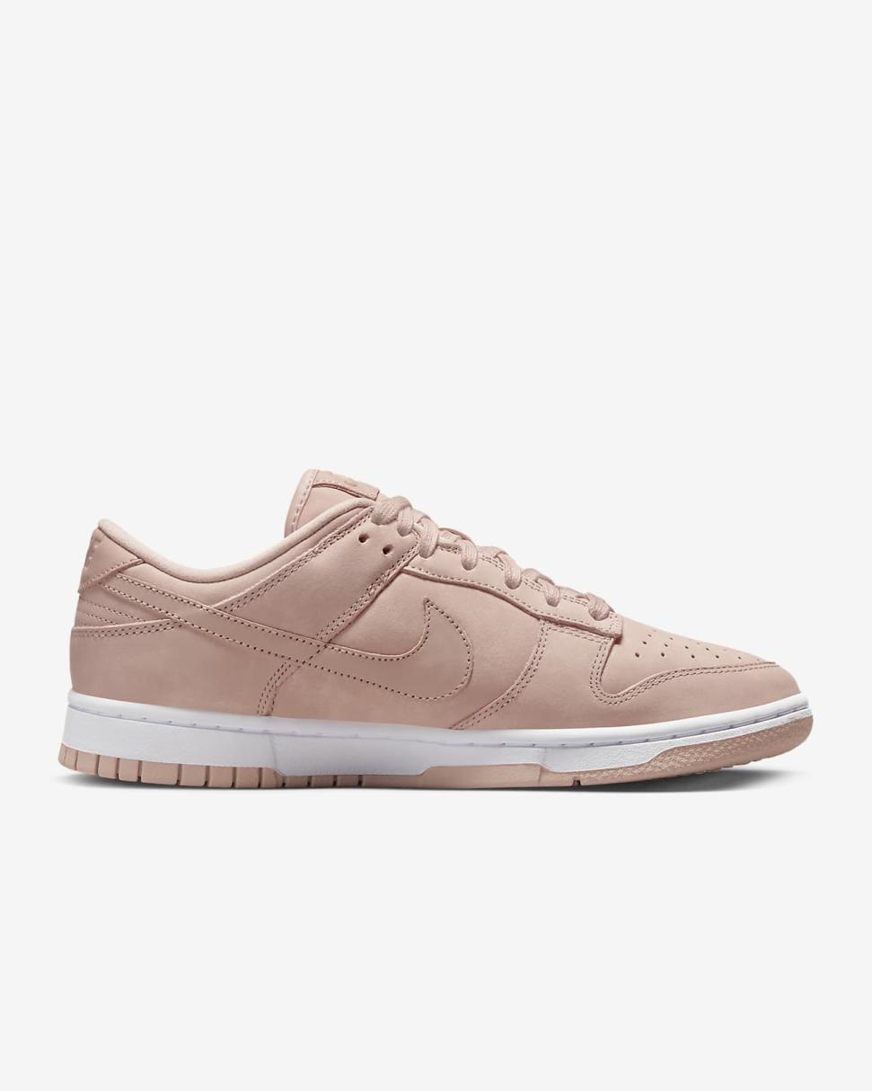 Nike Dunk Low Premium MF Pink Oxford/White/Pink Oxford | Womens Nike First Day Kicks