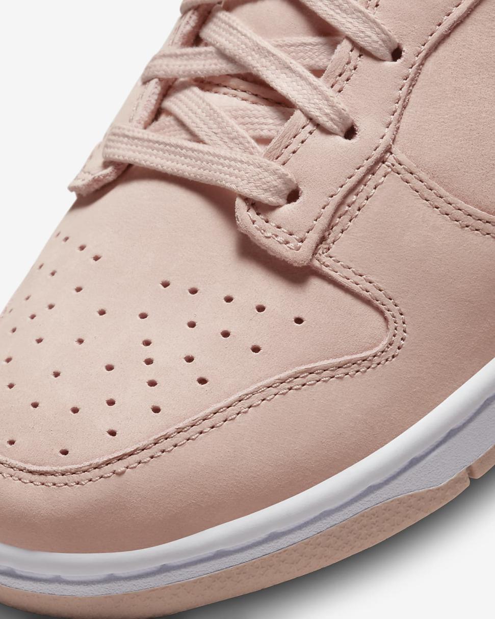 Nike Dunk Low Premium MF Pink Oxford/White/Pink Oxford | Womens Nike First Day Kicks