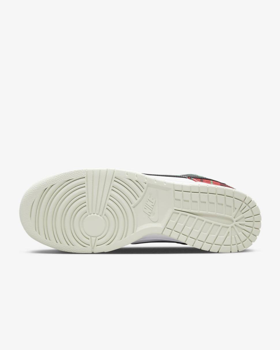 Nike Dunk Low Retro Premium White/White/University Red/Black | Mens Nike Lifestyle